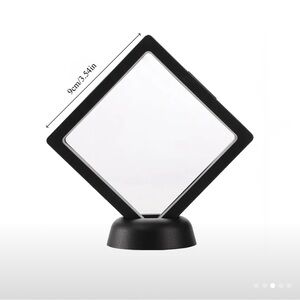 Black Display Frame with Stand